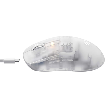 Bežični gejmerski miš HAVIT MS970WB Pro, 800DPI - 12000mAh, Transparentno Beli