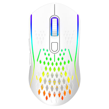 Bežični gejmerski miš Proove Buzz, RGB, 800DPI - 4800DPI, Beli WMBU00022402