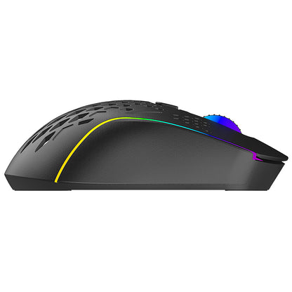 Bežični gejmerski miš Proove Buzz, RGB, 800DPI - 4800DPI, Crni WMBU00022401