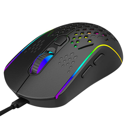 Bežični gejmerski miš Proove Buzz, RGB, 800DPI - 4800DPI, Crni WMBU00022401
