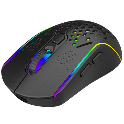 Bežični gejmerski miš Proove Buzz, RGB, 800DPI - 4800DPI, Crni WMBU00022401
