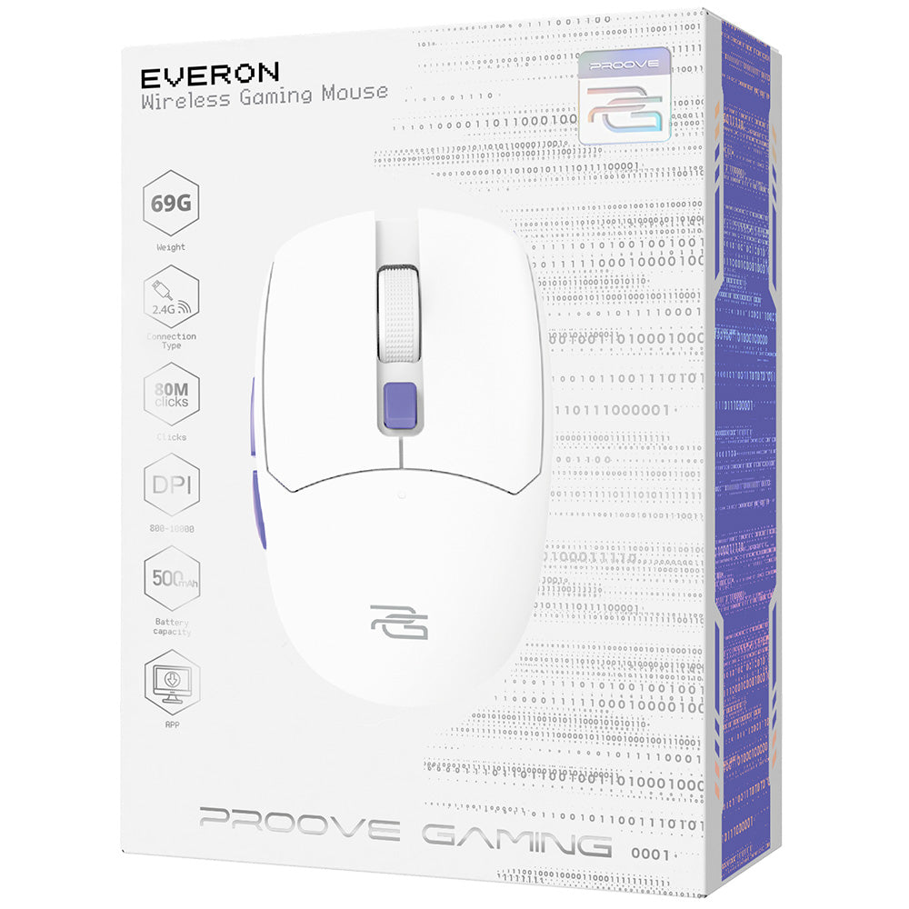 Mouse Gaming Wireless Proove Everon, 800DPI - 10000DPI, Beli WMEV00022002