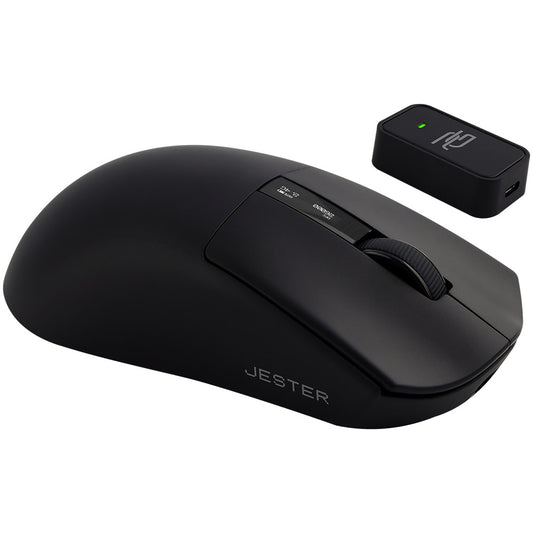 Bežični gejmerski miš Proove Jester, 800DPI - 26000DPI, OLED ekran, Crni WMJS00022001