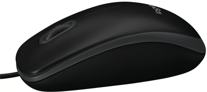 Mouse Wired USB Logitech B100, 1000DPI, Crni 910-003357