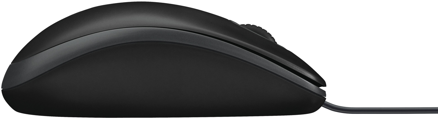 Mouse Wired USB Logitech B100, 1000DPI, Crni 910-003357