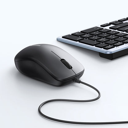 Miš sa žičanim USB UGREEN MU007, 1200DPI, 1.5m, Crni