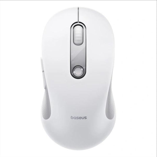 Bežični miš Baseus F02, 1600DPI, BT / Wi-Fi, Beli B0203302