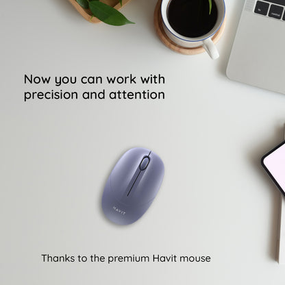 Bežični miš HAVIT MS54GT, 1600DPI, Zelen