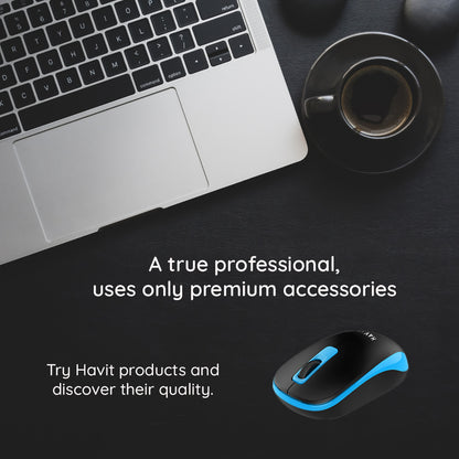 Bežični miš HAVIT MS626GT, 1200DPI, Crno Crveni