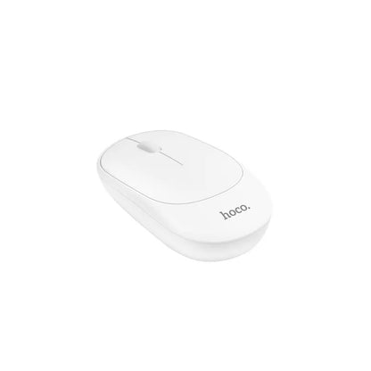Bežični miš HOCO DI04, 1200DPI, BT / Wi-Fi, Beli