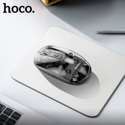 Bežični miš HOCO GM29, 1600DPI, BT / Wi-Fi, Crni