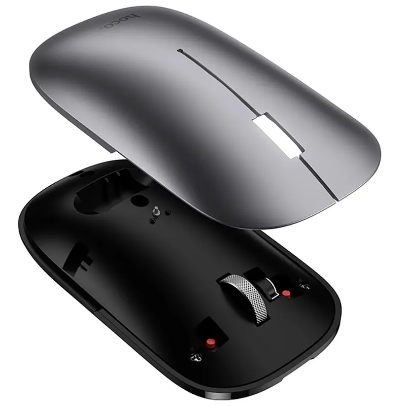 Bežični miš HOCO GM43, 1600DPI, BT / Wi-Fi, Siva