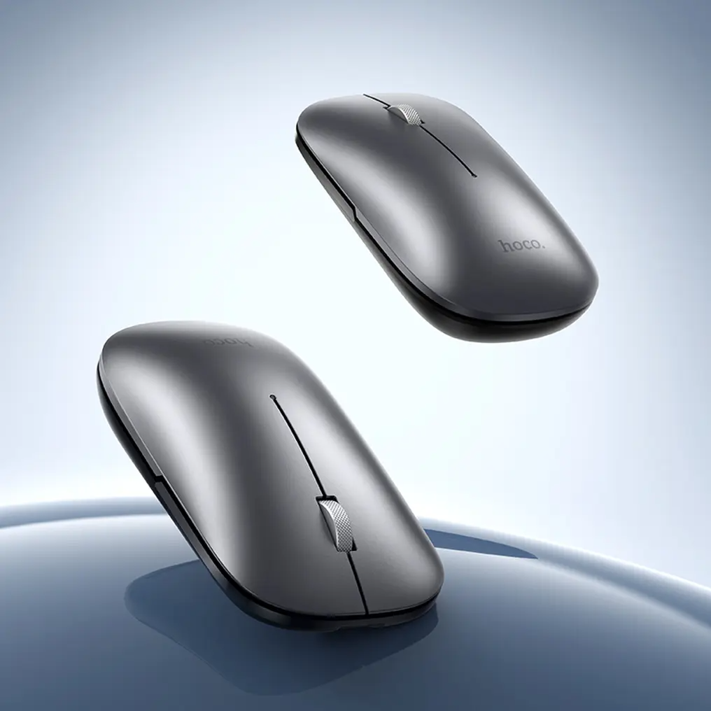 Bežični miš HOCO GM43, 1600DPI, BT / Wi-Fi, Siva