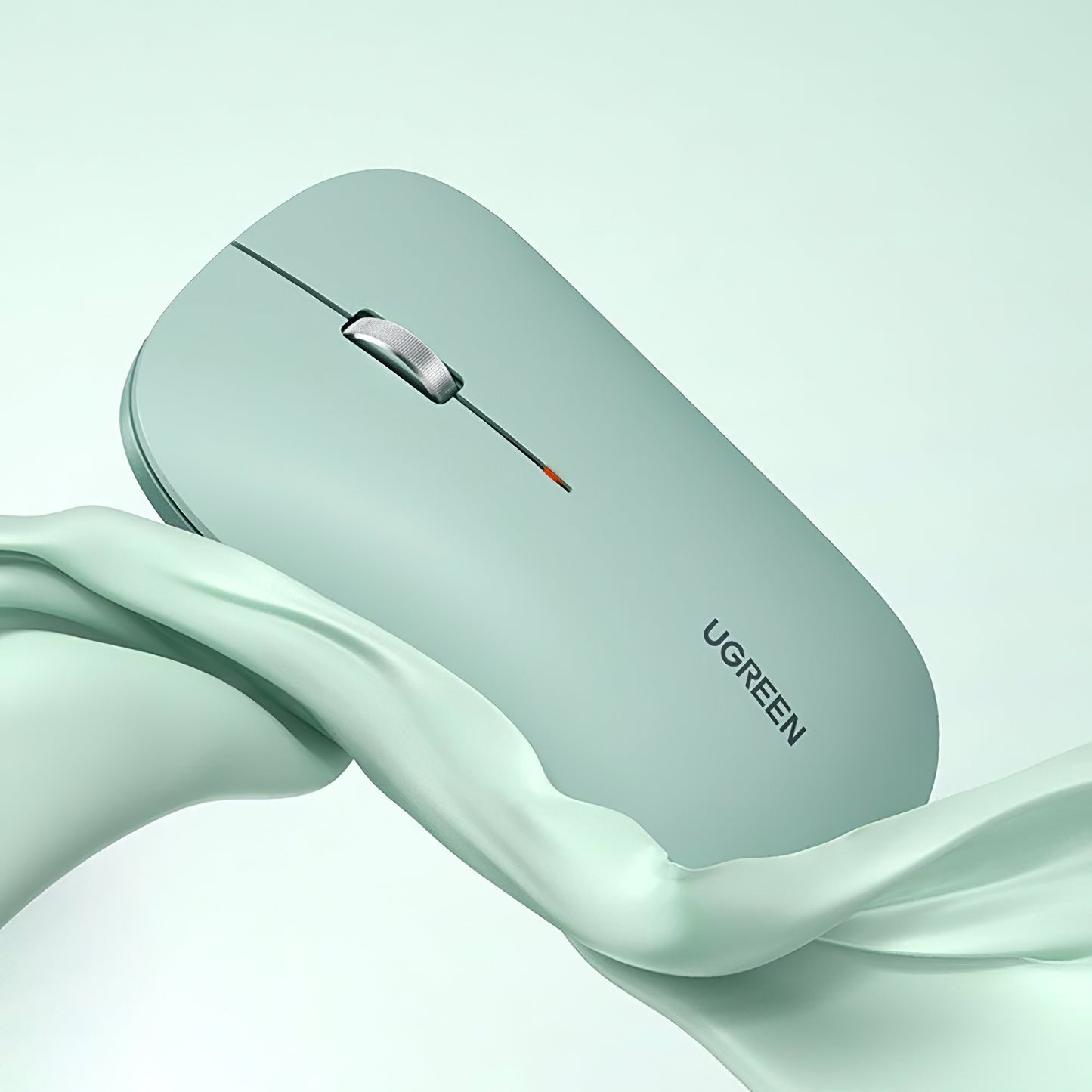 Wireless Mouse UGREEN MU001, 4000DPI, Green 