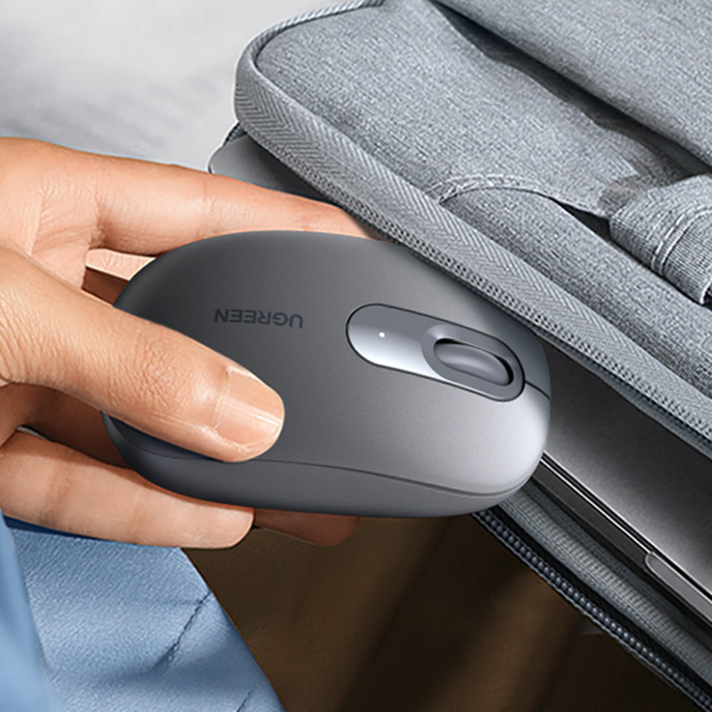 Bežični miš UGREEN MU105, 2400DPI, Sivi