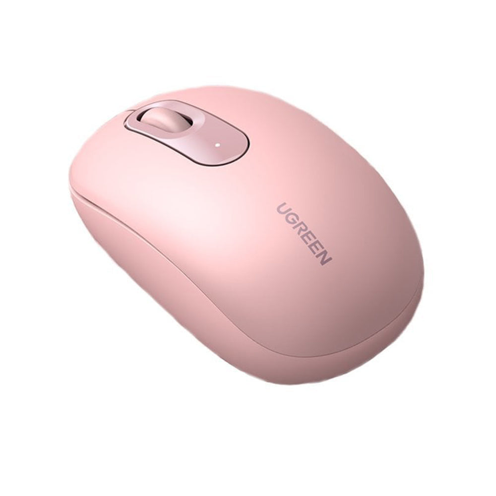 Bežični miš UGREEN MU105, 2400DPI, Roze