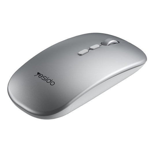 Mouse Wireless Yesido KB15, 800DPI - 1600DPI, Srebrni