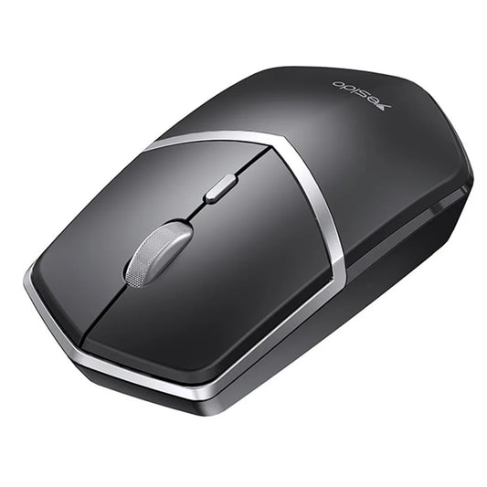 Mouse Wireless Yesido KB16, 1600DPI, Crni