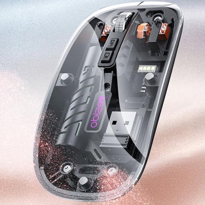 Bežični miš Yesido KB29, 800DPI - 1600DPI, BT / Wi-Fi, Beli