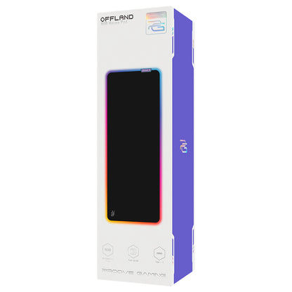 MousePad Gaming Proove Offland, RGB, 800mm x 300mm x 4mm, Crni MPOF00022401