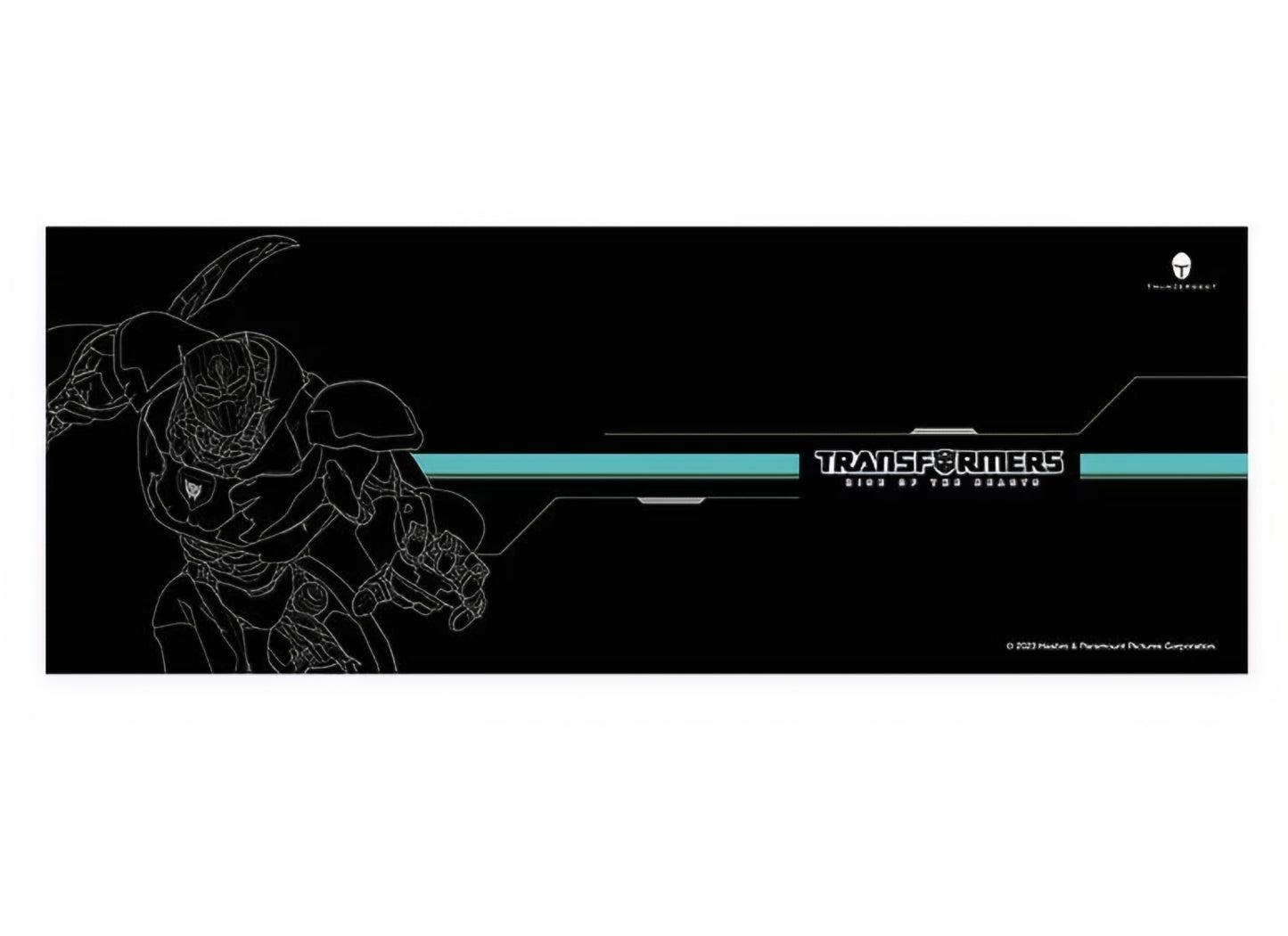 MousePad Gaming Thunderobot P1-950 TF, 950mm x 350mm x 3mm, Crna