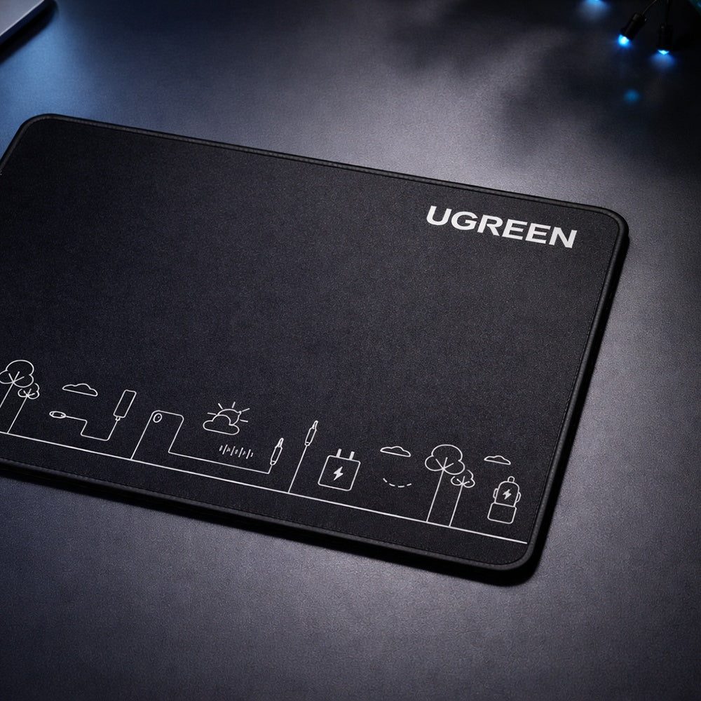 MousePad Gaming UGREEN CY016, 260mm x 200mm x 4mm, Crni