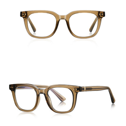 Naočare za računar muške Techsuit 2229, Anti-Blue Light, svetlo braon