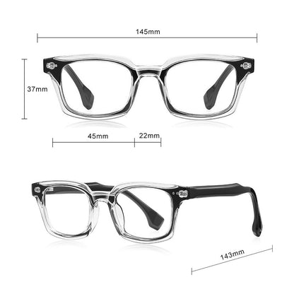 Naočare za računar Muški Techsuit LS084, Anti-Blue Light, Plave Providne