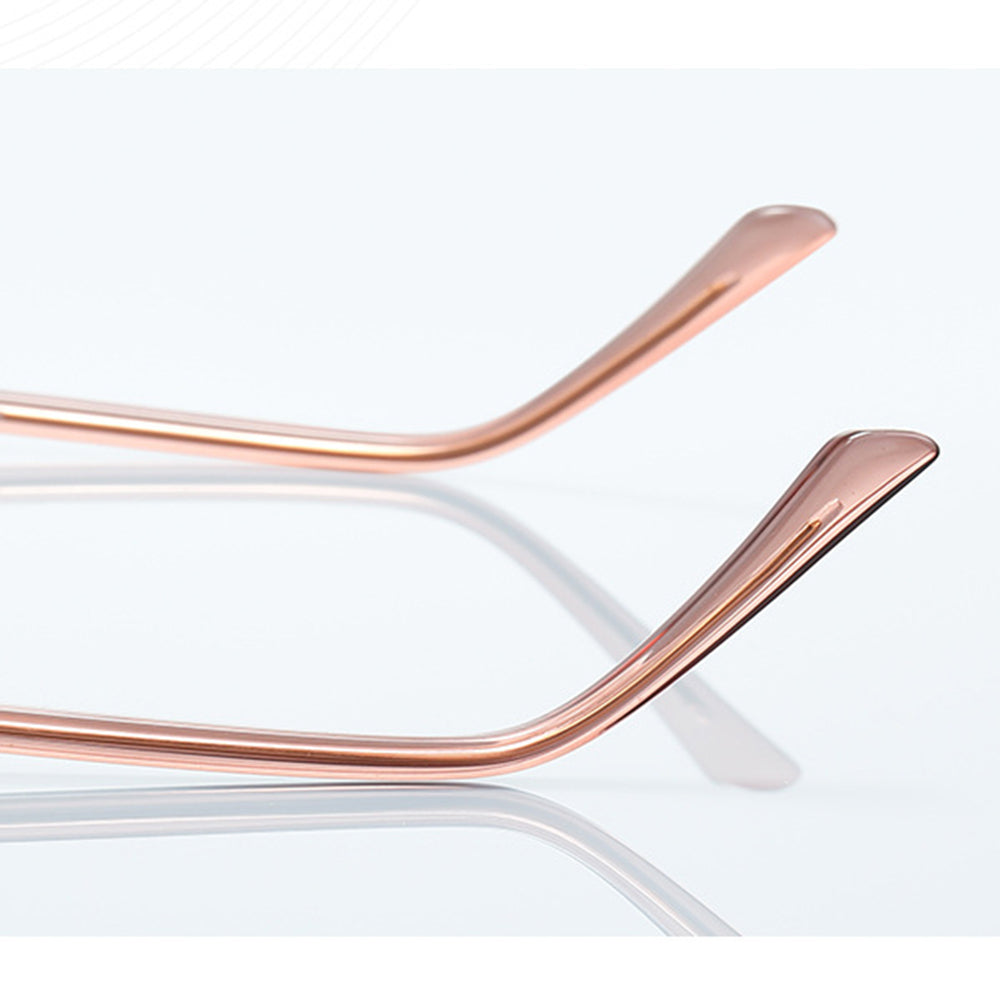 Naočare za računar Dama Techsuit 2260, Anti-Blue Light, Crne Zlatne