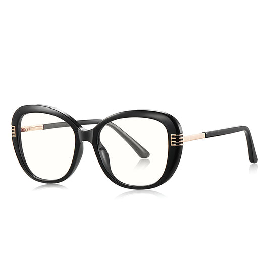 Naočare za računar Dama Techsuit 2265, Anti-Blue Light, Crne Zlatne