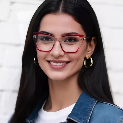 Naočare za računar Dama Techsuit 2275, Anti-Blue Light, Crne Zlatne