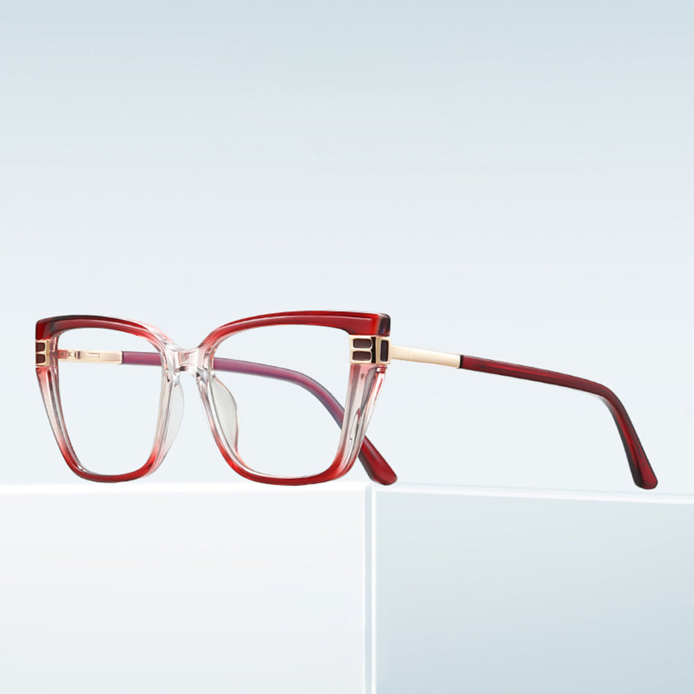 Naočare za računar Dama Techsuit 2275, Anti-Blue Light, Crne Zlatne