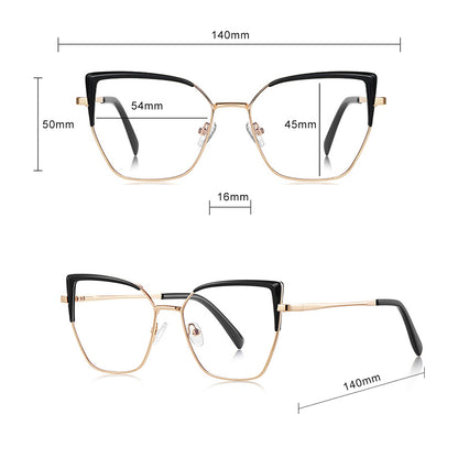 Naočare za računar Dama Techsuit 3156, Anti-Blue Light, Zlatno Roze