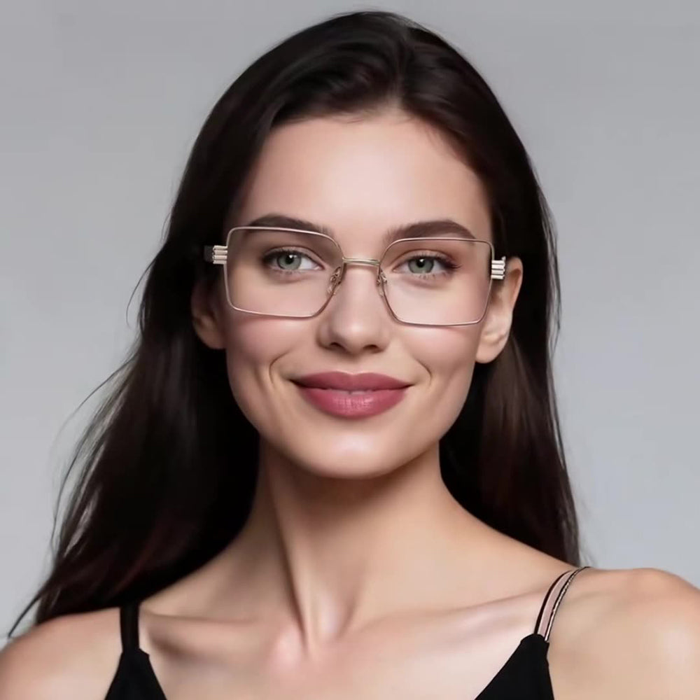 Naočare za računar Dama Techsuit 3160, Anti-Blue Light, Roze Zlatne