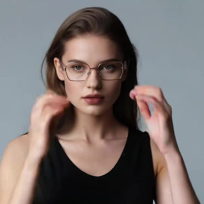 Naočare za računar Dama Techsuit 3161, Anti-Blue Light, Roze Zlatne