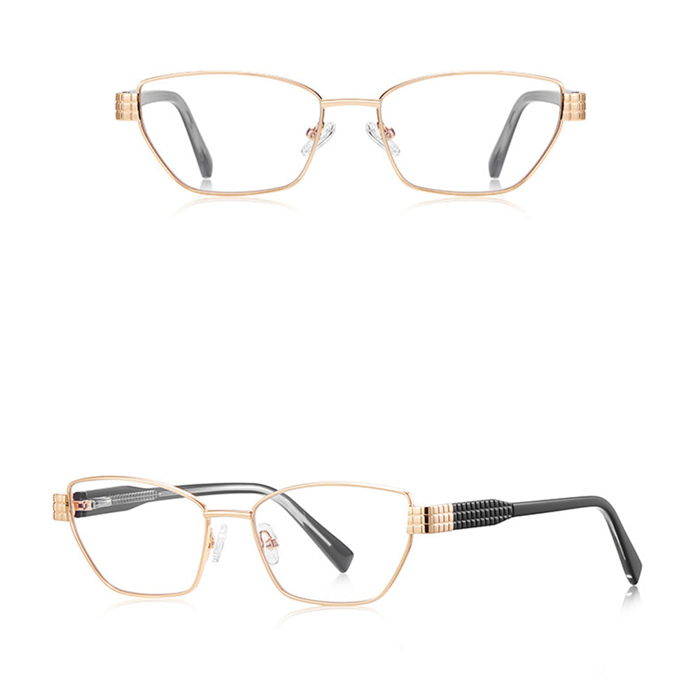 Naočare za računar Dama Techsuit 3162, Anti-Blue Light, Zlatne