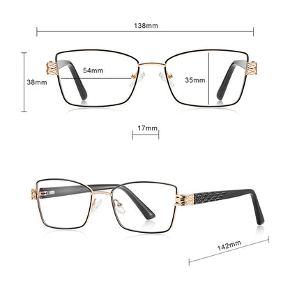 Naočare za računar Dama Techsuit 3171, Anti-Blue Light, Crne