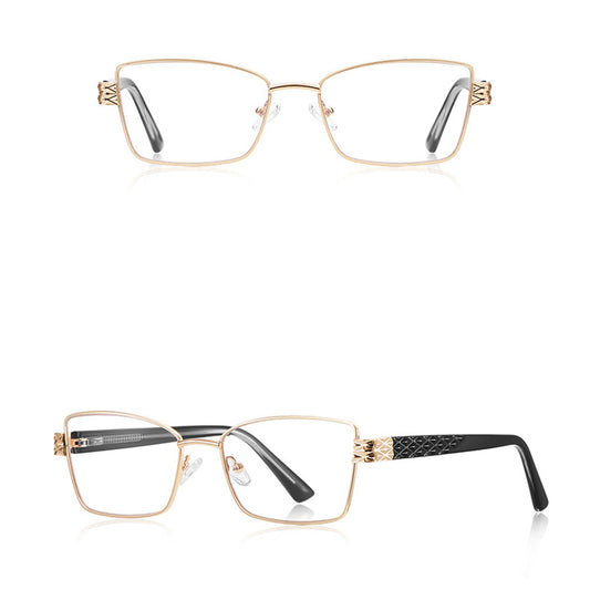 Naočare za računar Dama Techsuit 3171, Anti-Blue Light, Crne Zlatne