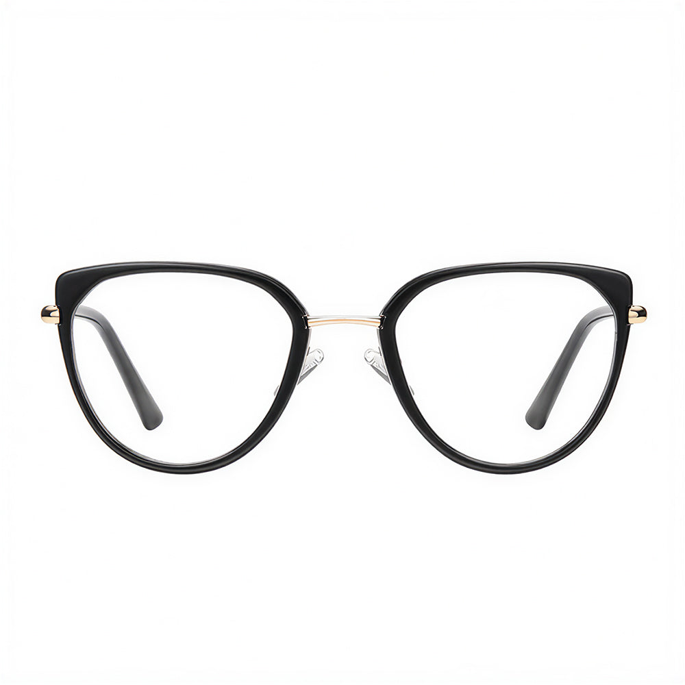 Naočare za računar Dama Techsuit 82290, Anti-Blue Light, Crne Zlatne