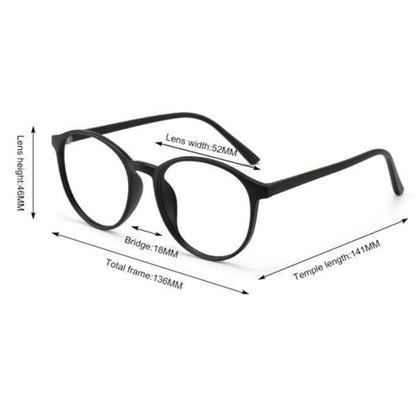 Naočare za računar za dame Techsuit F8551-C2, Anti-Blue Light, Crne