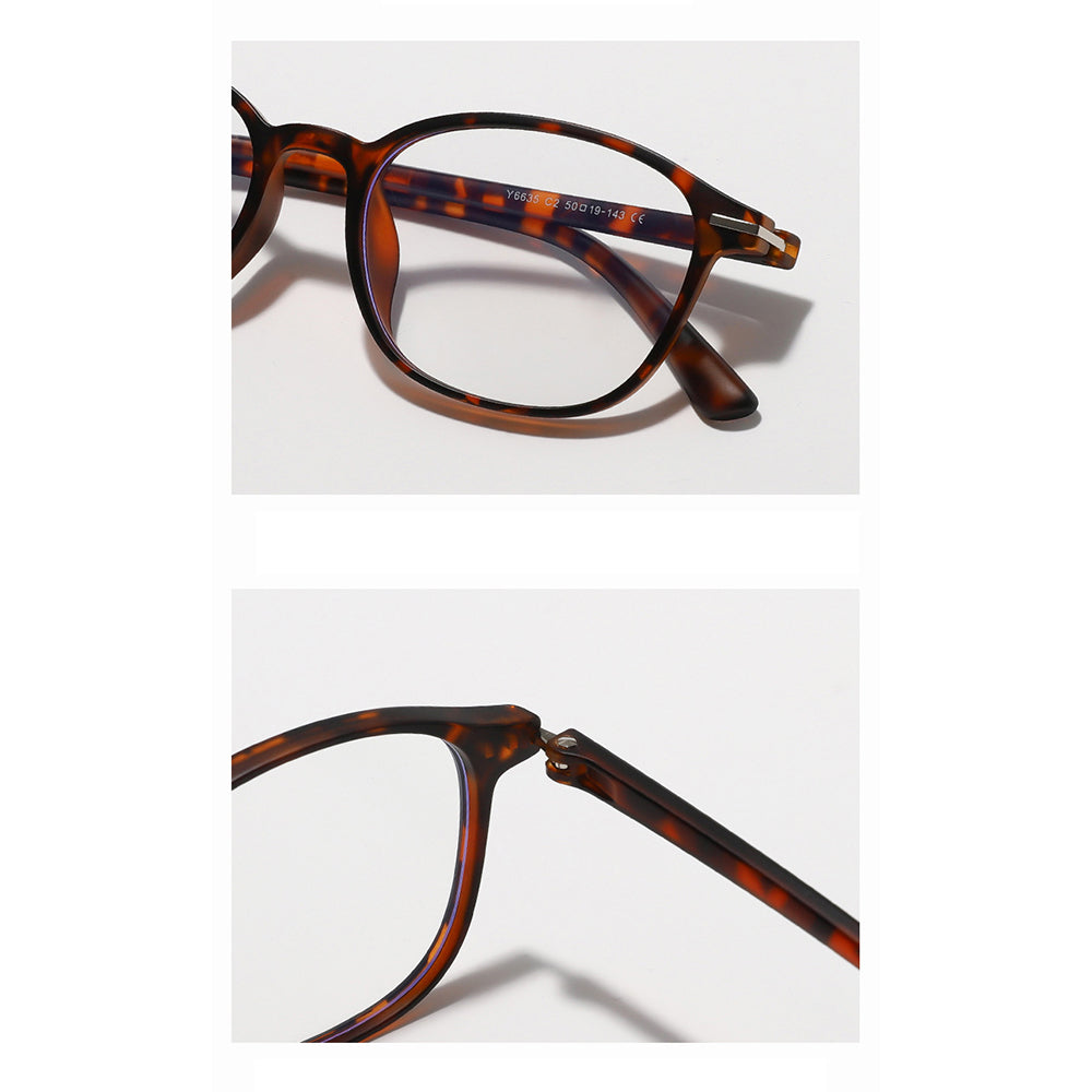 Naočare za računar Unisex Techsuit 6635, Anti-Blue Light, Crne Ljubičaste