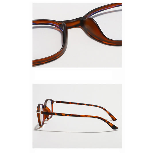 Naočare za računar Unisex Techsuit 6635, Anti-Blue Light, Crne Ljubičaste