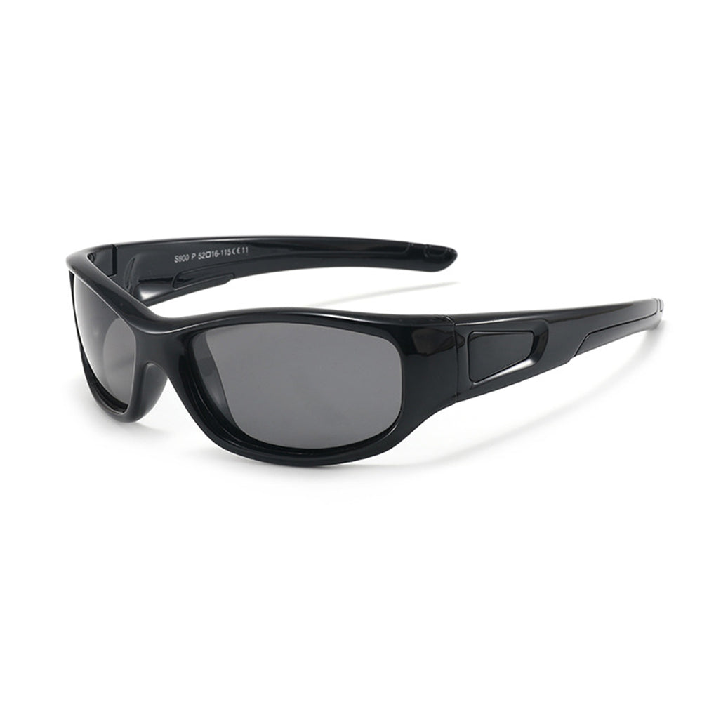 Sportske naočare za sunce za decu Techsuit 800-C11, polarizovane, crne