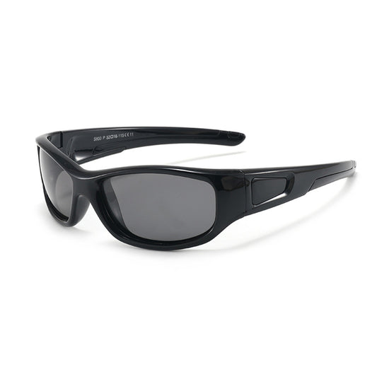 Sportske naočare za sunce za decu Techsuit 800-C11, polarizovane, crne