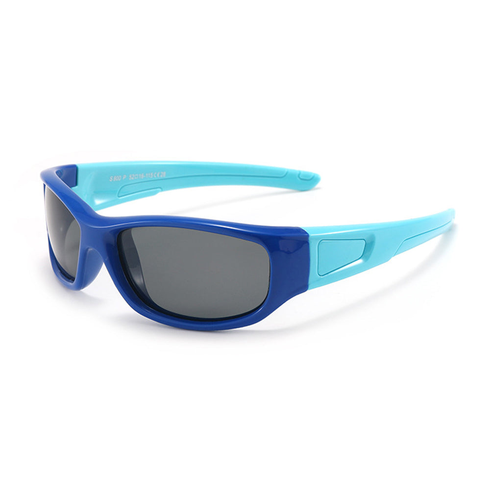 Sportske naočare za sunce za decu Techsuit 800-C28, polarizovane, plavo svetloplave