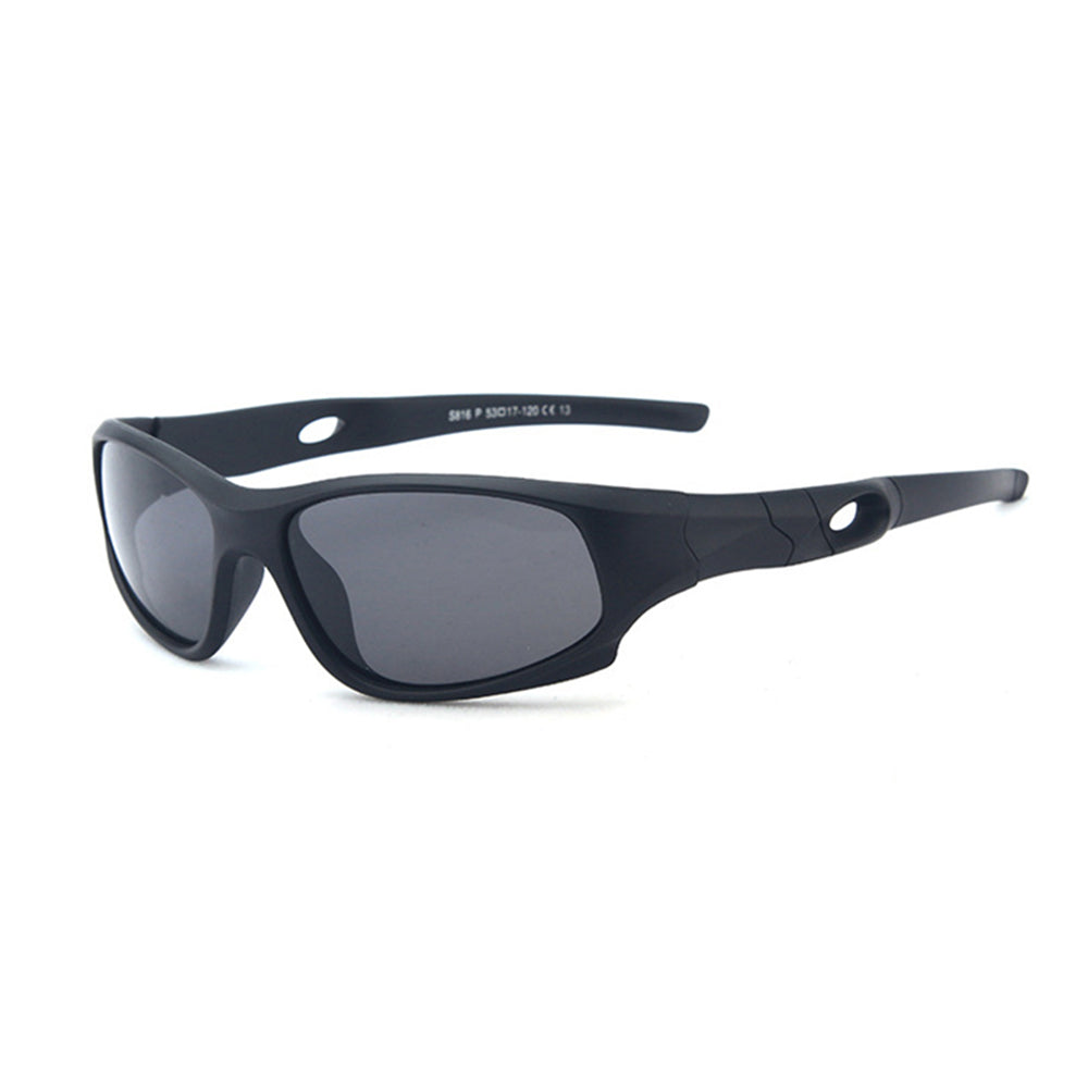 Sportske naočare za sunce za decu Techsuit 816-C13, polarizovane, crne