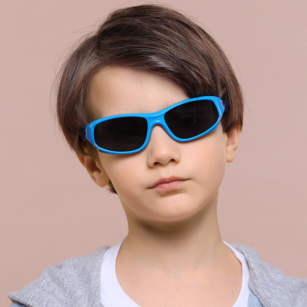 Sportske naočare za sunce za decu Techsuit 816-C13, polarizovane, crne