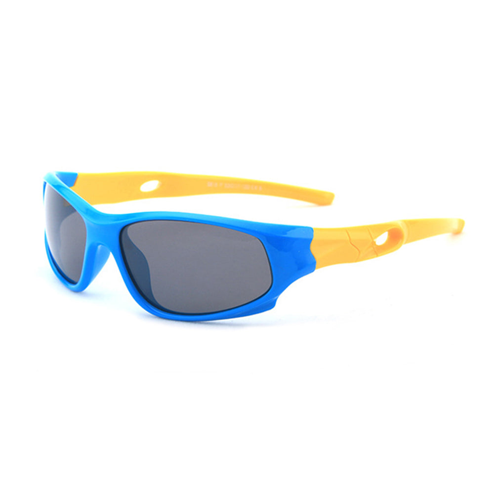 Sportske naočare za sunce za decu Techsuit 816-C5, polarizovane, plavo-žute