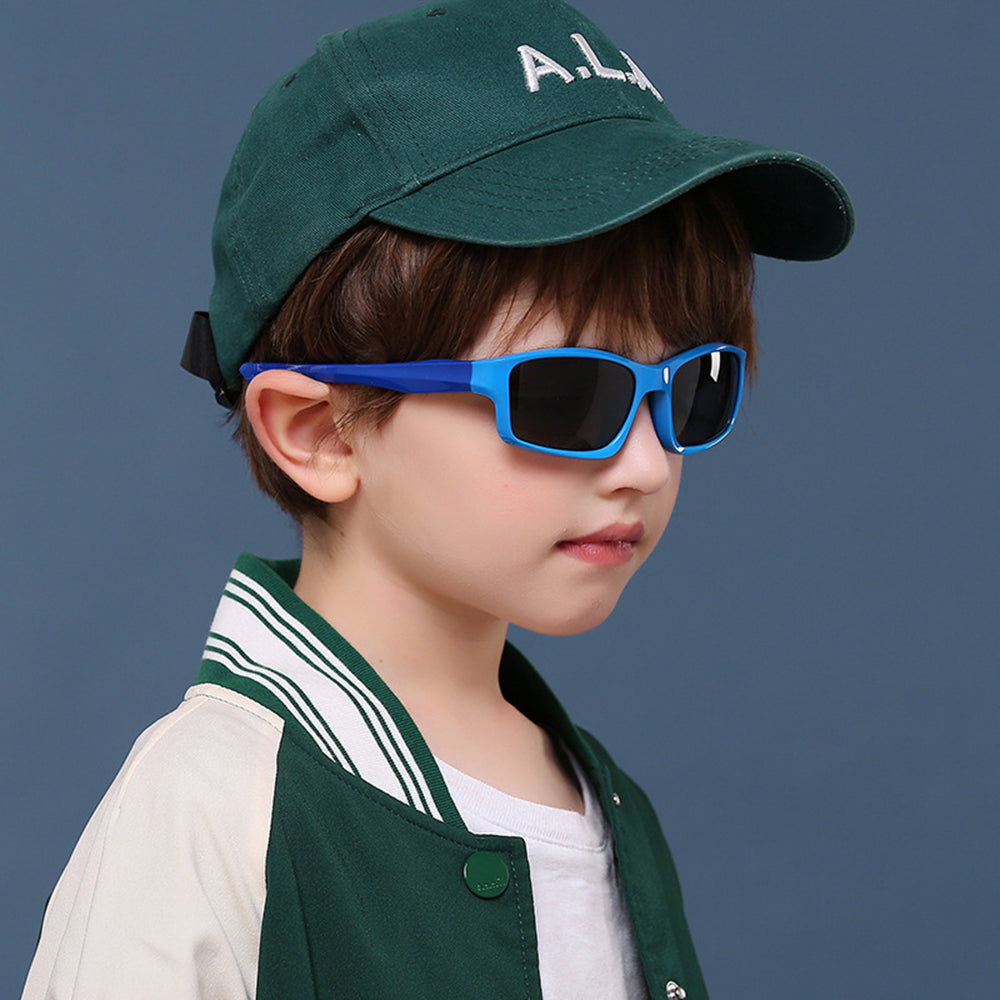 Sportske naočare za sunce za decu Techsuit 8202-C22, polarizovane, roze