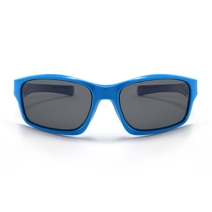 Sportske naočare za sunce za decu Techsuit 8202-C29, polarizovane, plave